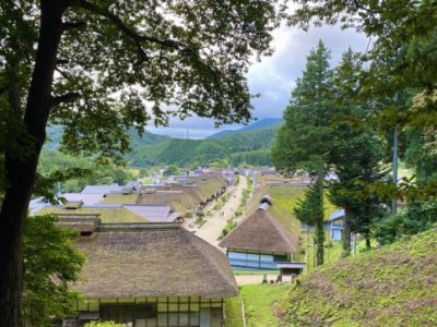 車で日本一周ひとり旅のおすすめスポット大内宿