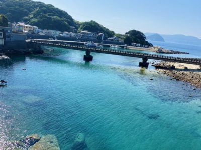 車で日本一周ひとり旅のおすすめスポット柏島の海