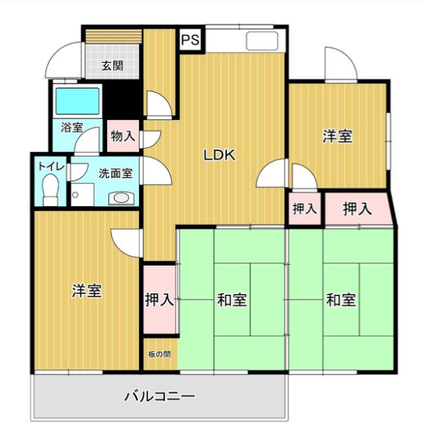 旧間取り