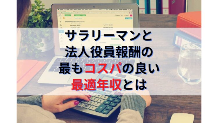 一番得するコスパの良い最適年収とは｜可処分所得（手取り額）と税金