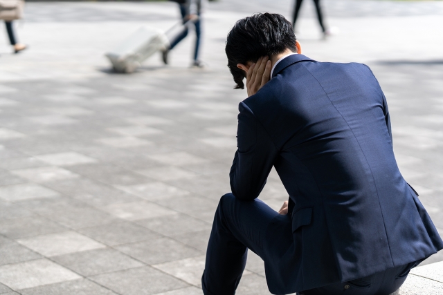 サボっている営業マン