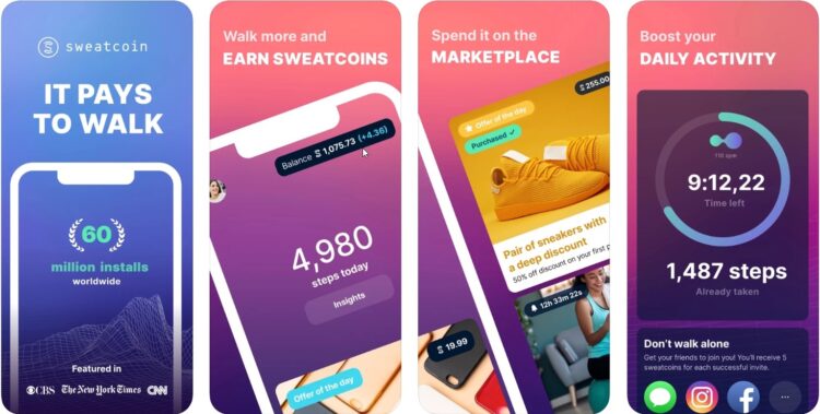Sweatcoinスウェットコイン